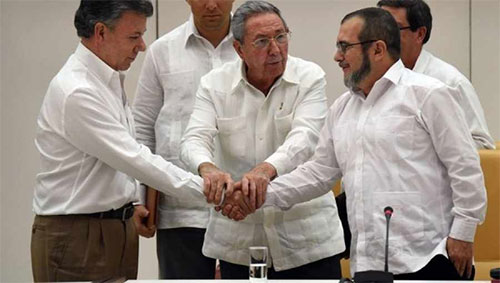 Colombia “entierra” la guerra
